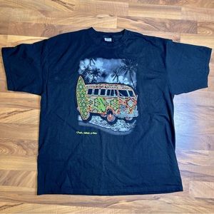 Yazbek Puerto Vallarta, Mexico VW‎ Bus Surf Arte Huichol Mandala Size 2XL